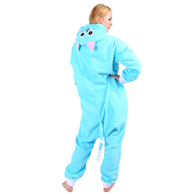 Blue Cat Pajamas Angelwarriorfitness.com