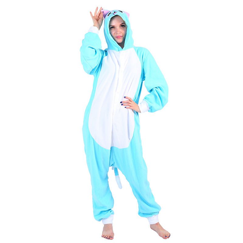 Blue Cat Pajamas Angelwarriorfitness.com
