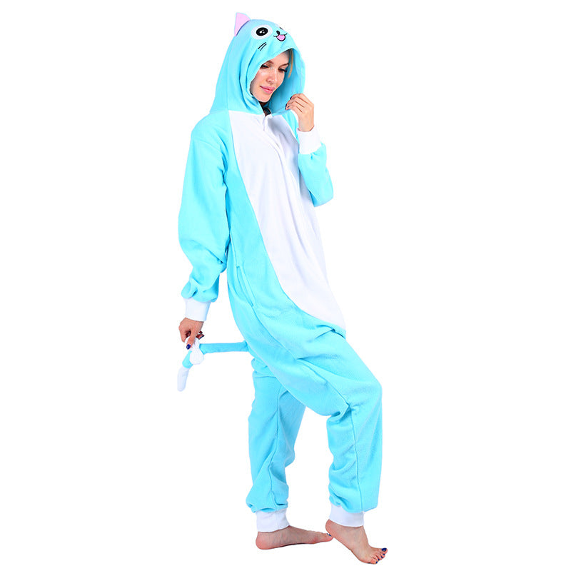 Blue Cat Pajamas Angelwarriorfitness.com