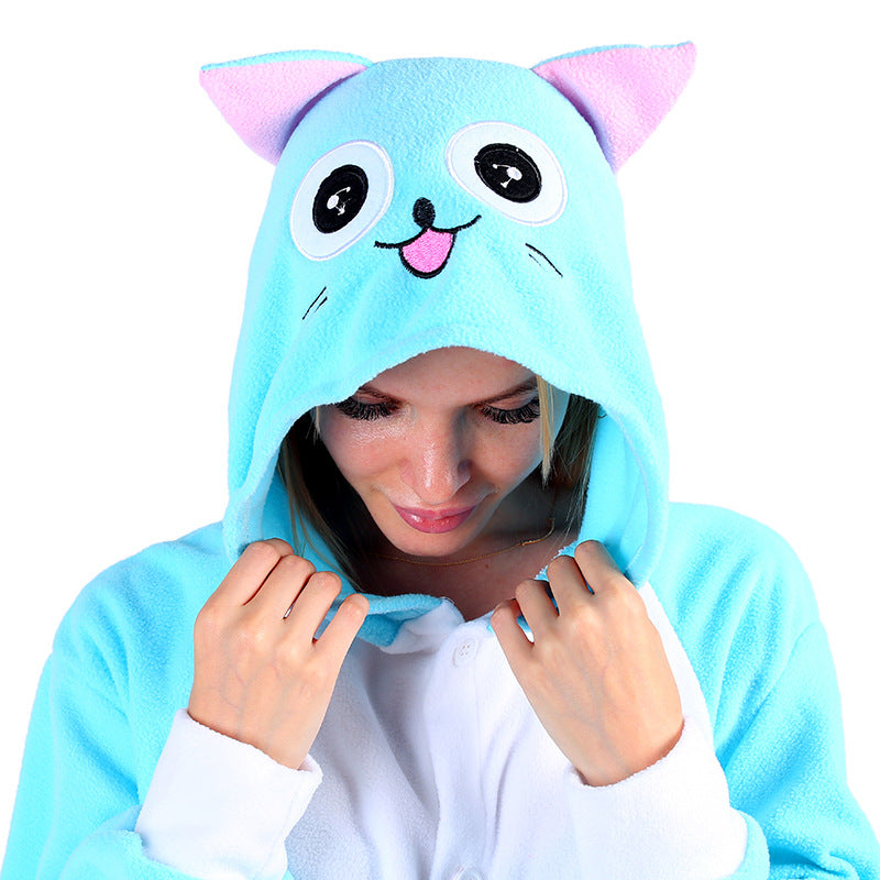 Blue Cat Pajamas Angelwarriorfitness.com