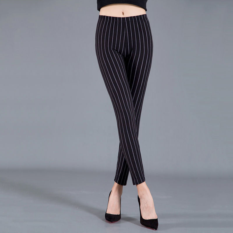 Thin cropped cotton leggings Angelwarriorfitness.com
