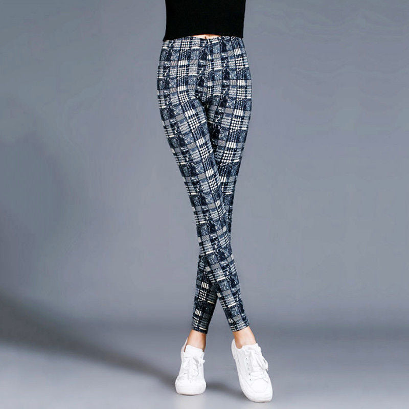 Thin cropped cotton leggings Angelwarriorfitness.com