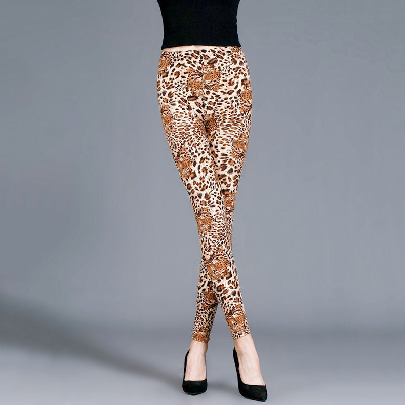Thin cropped cotton leggings Angelwarriorfitness.com