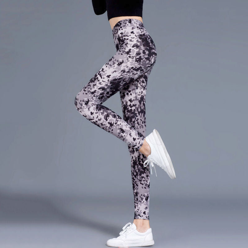 Thin cropped cotton leggings Angelwarriorfitness.com