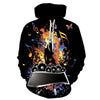 Rock Print 3D Digital Couple Sweater Hoodie Angelwarriorfitness.com