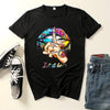Female Love Let It Be Shirt Graphic Print T-Shirt Angelwarriorfitness.com