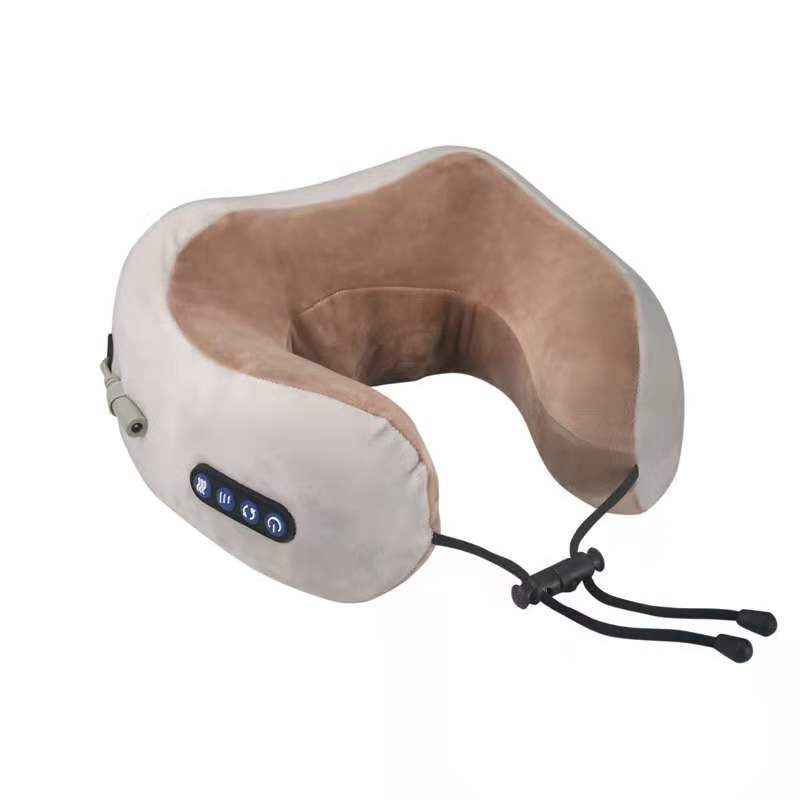 U Shaped Massage Pillow Neck Massage Device Electric Neck Massager Apparatus Shoulder Back Cervical Massager For Body Relaxation Angelwarriorfitness.com