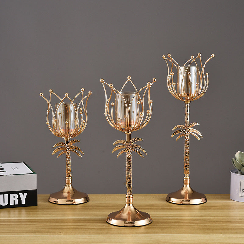 Candle Holder Dining Table Candle Light Dinner Candle Holder Decoration Angelwarriorfitness.com