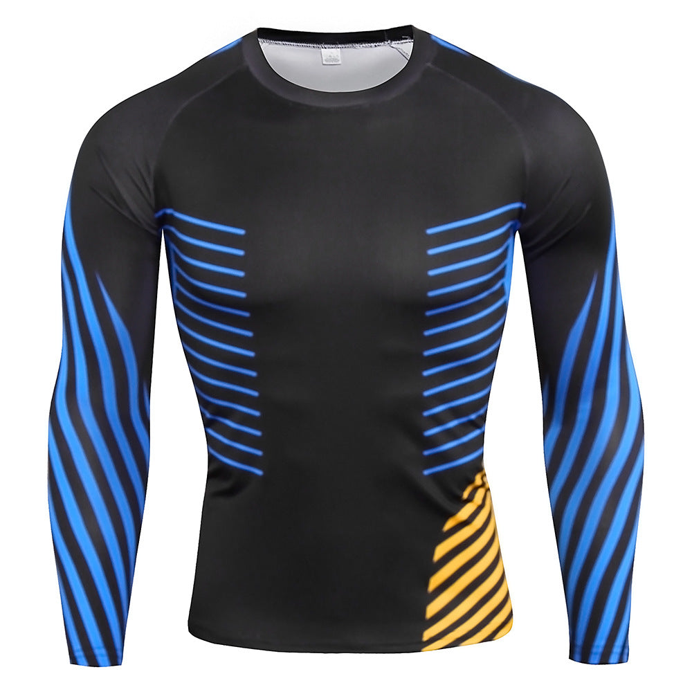 Tights Long Sleeve Stretch Breathable Base Clothing Basketball Running Sports Workout Clothes Angelwarriorfitness.com