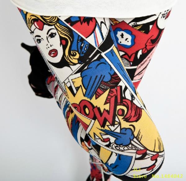 Printed Leggings polka dots Angelwarriorfitness.com
