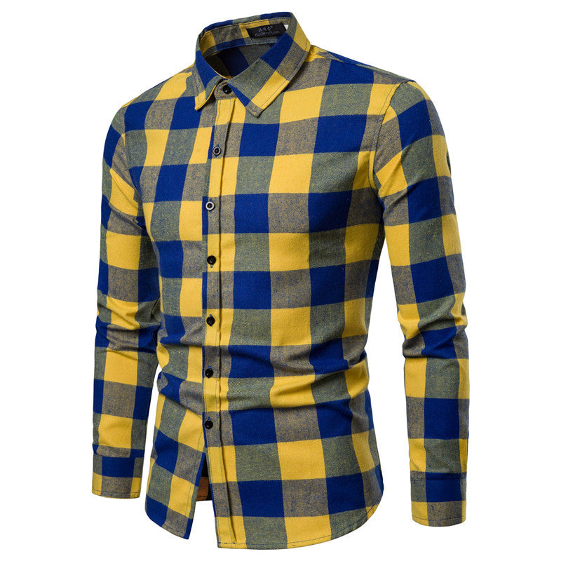 Mens Fashion Hip Hop Shirts Streetwear Urban Clothing Hiphop Men Clothes Plaid Zipper Shirt Angelwarriorfitness.com