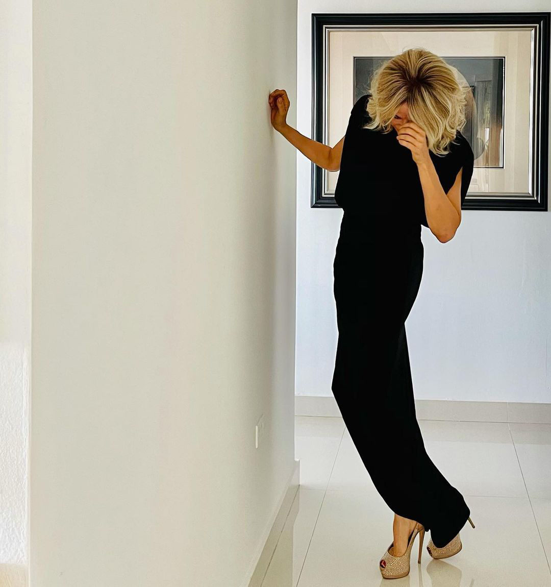 Plunge Back Cut Sleeve Chain Slit Dress Angelwarriorfitness.com