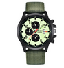 Mens Brand Watches Fashion Nylon Band Military Sports Watch Angelwarriorfitness.com