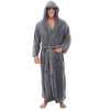longer bathrobe long-sleeved gown Angelwarriorfitness.com