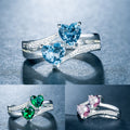 Wholesale of Platinum-plated Copper Rings Jewelry with Zircon Rings Angelwarriorfitness.com