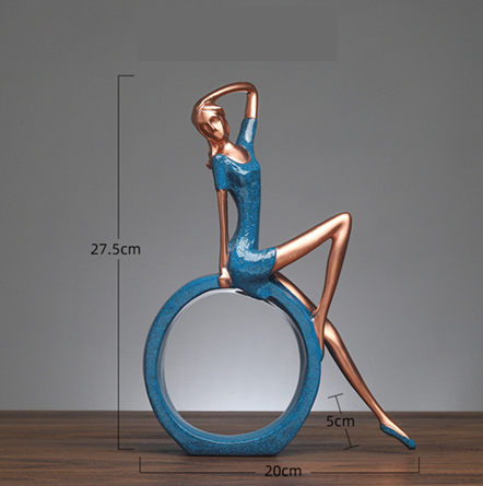 Yoga girl decoration Angelwarriorfitness.com