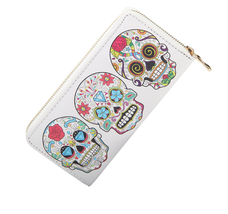 Skull cross wallet Angelwarriorfitness.com