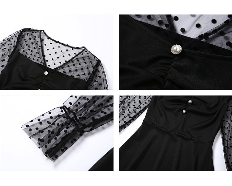 Vintage temperament dress Angelwarriorfitness.com