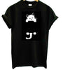 Cat climbing print T-shirt women's cotton casual funny T-shirt Angelwarriorfitness.com