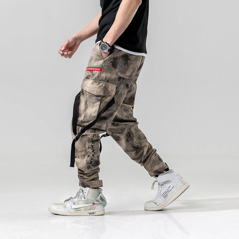 Ryland Camouflage Hip Hop Jogger Pants Angelwarriorfitness.com