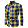 Mens Fashion Hip Hop Shirts Streetwear Urban Clothing Hiphop Men Clothes Plaid Zipper Shirt Angelwarriorfitness.com