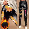 PU leather leggings Angelwarriorfitness.com