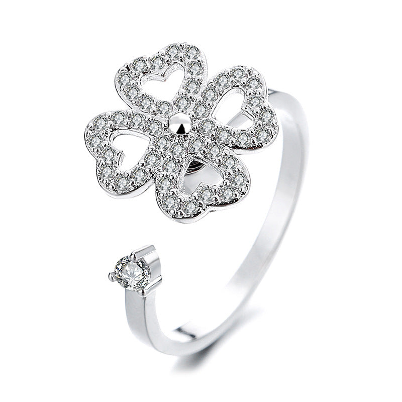 Spinner  anxiety free Ring  Adjustable -Stress Release Angelwarriorfitness.com