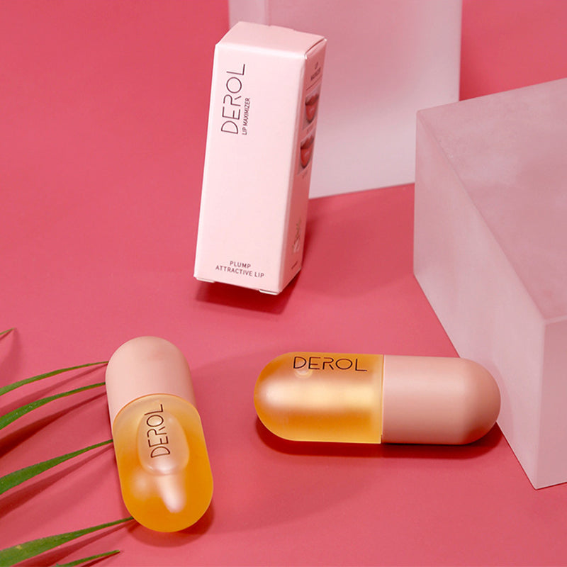 Day Night Instant Volume Lip Plumper Oil Clear Lasting Nourishing Repairing Reduce Lip Fine Line Care Lip Beauty Cosmetic Angelwarriorfitness.com