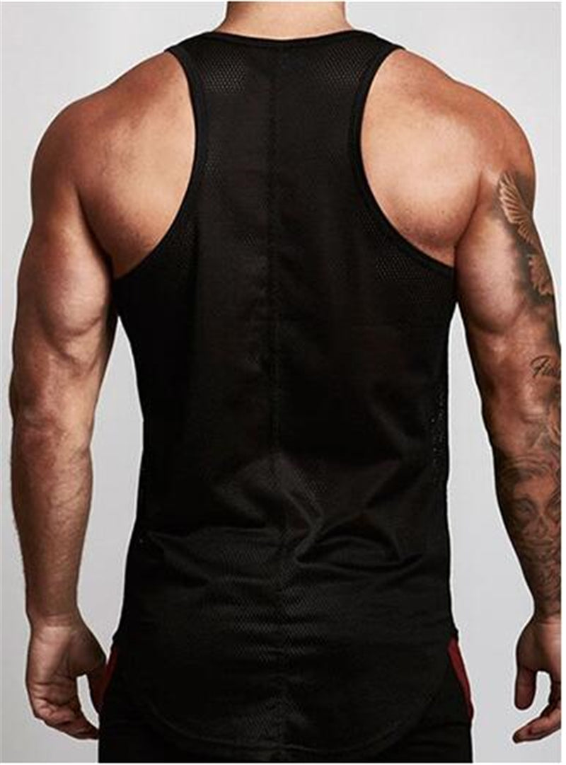 gym clothes tank top sportswear vest men Angelwarriorfitness.com