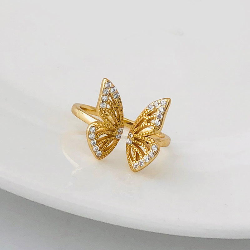 Butterfly ring Angelwarriorfitness.com