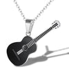 Music guitar pendant necklace Angelwarriorfitness.com