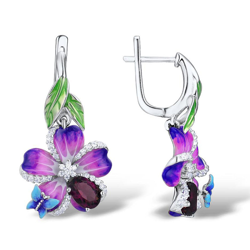 Butterfly earrings Angelwarriorfitness.com