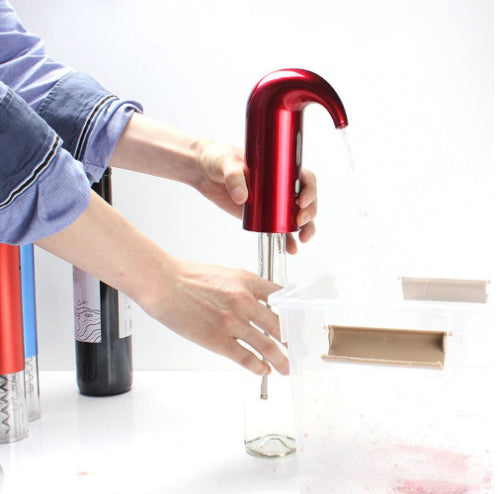 Portable Electric Wine Pourer Smart Wine Decanter Automatic Red Wine Pourer Angelwarriorfitness.com