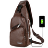 USB Portable Charging Chest Bag Messenger Bag Angelwarriorfitness.com