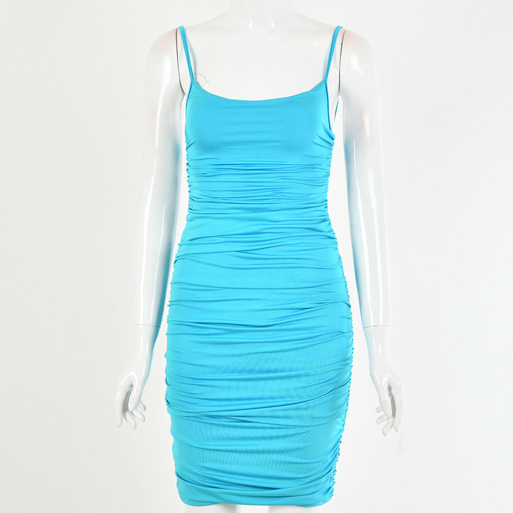 Pleated hip dress Angelwarriorfitness.com