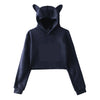 Sweatshirt Women Hoodie Pullover Clothes For Girls Streetwear Spring Long Sleeve Crop Top Hoodies Angelwarriorfitness.com