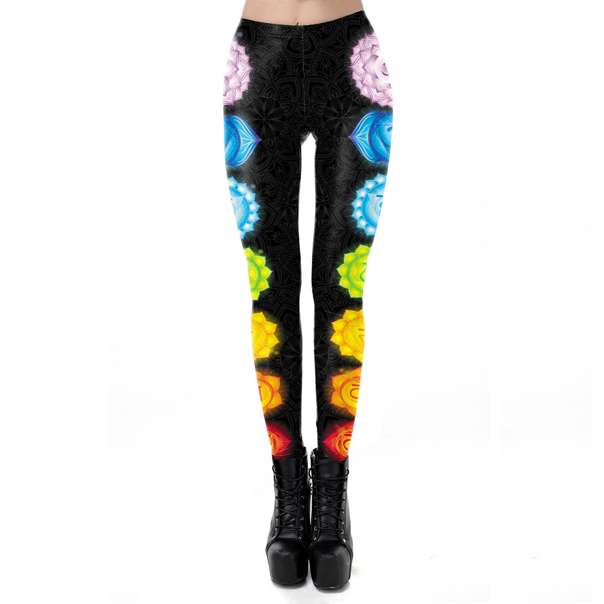 Mandala yoga leggings Angelwarriorfitness.com