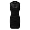 Nightclub sexy form fitting black dress Angelwarriorfitness.com