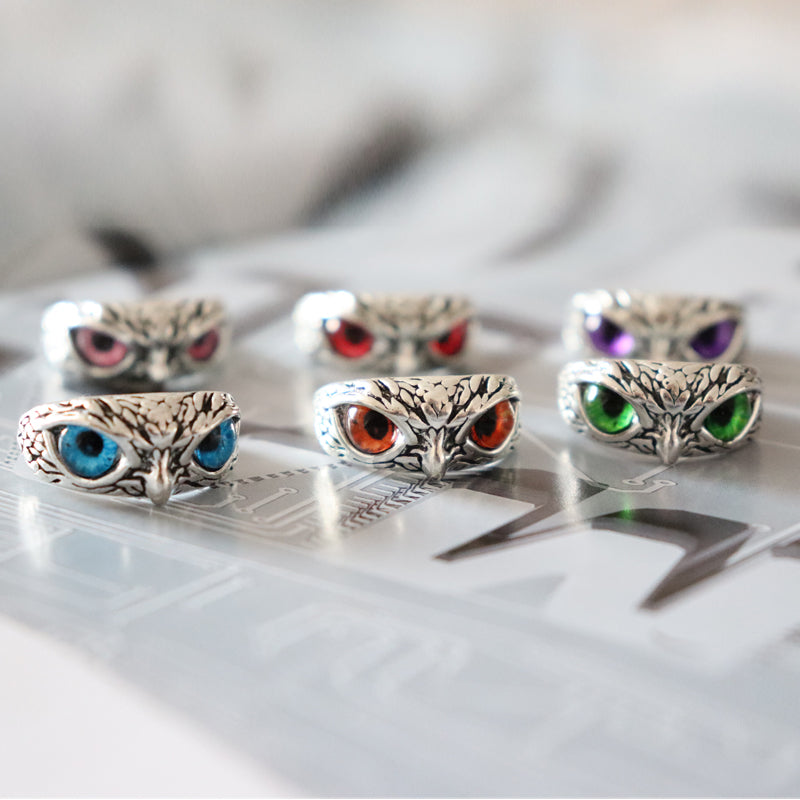 NEW Retro Cute Simple Design Owl Ring Angelwarriorfitness.com