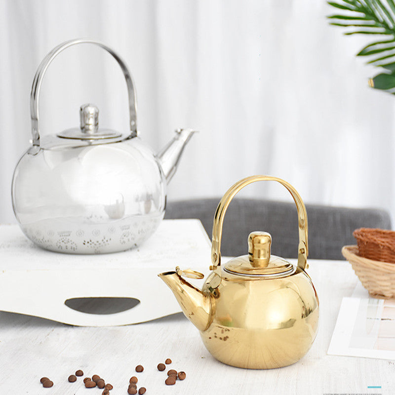 Stainless steel teapot Angelwarriorfitness.com