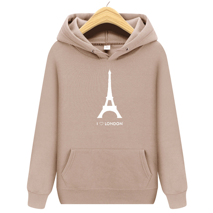 Eiffel Pullover Hoodie Angelwarriorfitness.com
