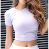 Seamless jacquard crop top Angelwarriorfitness.com