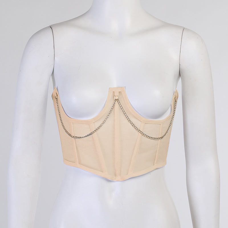 Slim Slimming Lace-Up Waist Slimming Body Top Angelwarriorfitness.com