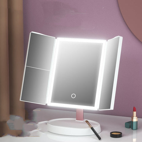 Desktop led fill light beauty makeup student desktop mirror Angelwarriorfitness.com