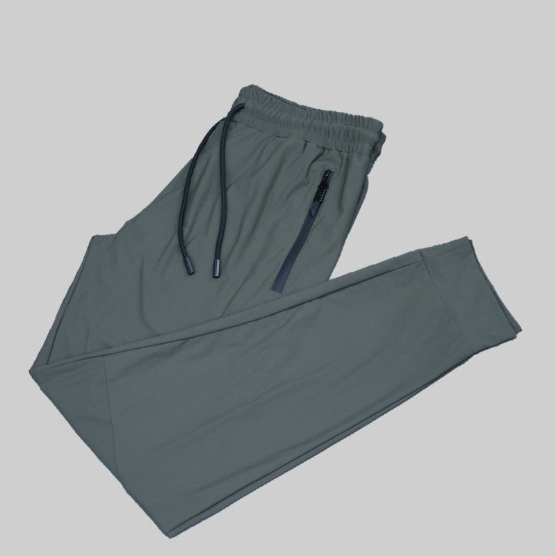 Quick Dry Athletic Casual Ice Silk Stretch Breathable Running Pants Angelwarriorfitness.com