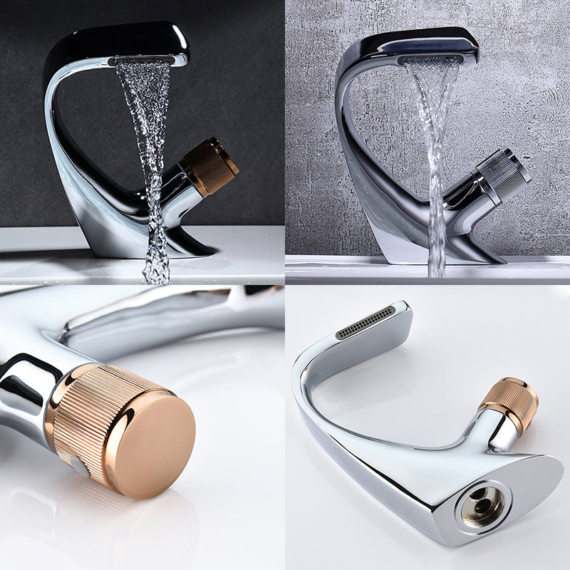 Waterfall single hole faucet Angelwarriorfitness.com
