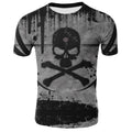 Summer men's round neck short sleeve T-shirt Angelwarriorfitness.com