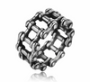 Stainless Steel Link Chain Motorcycle Boy Rings Punk Rock Mens Biker Jewelry Love Accessories Birthday Gifts Angelwarriorfitness.com