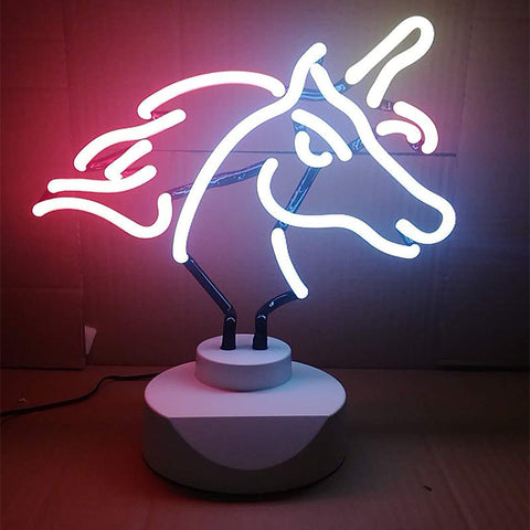 Creative Decoration Desktop Unicorn Neon Lights Angelwarriorfitness.com