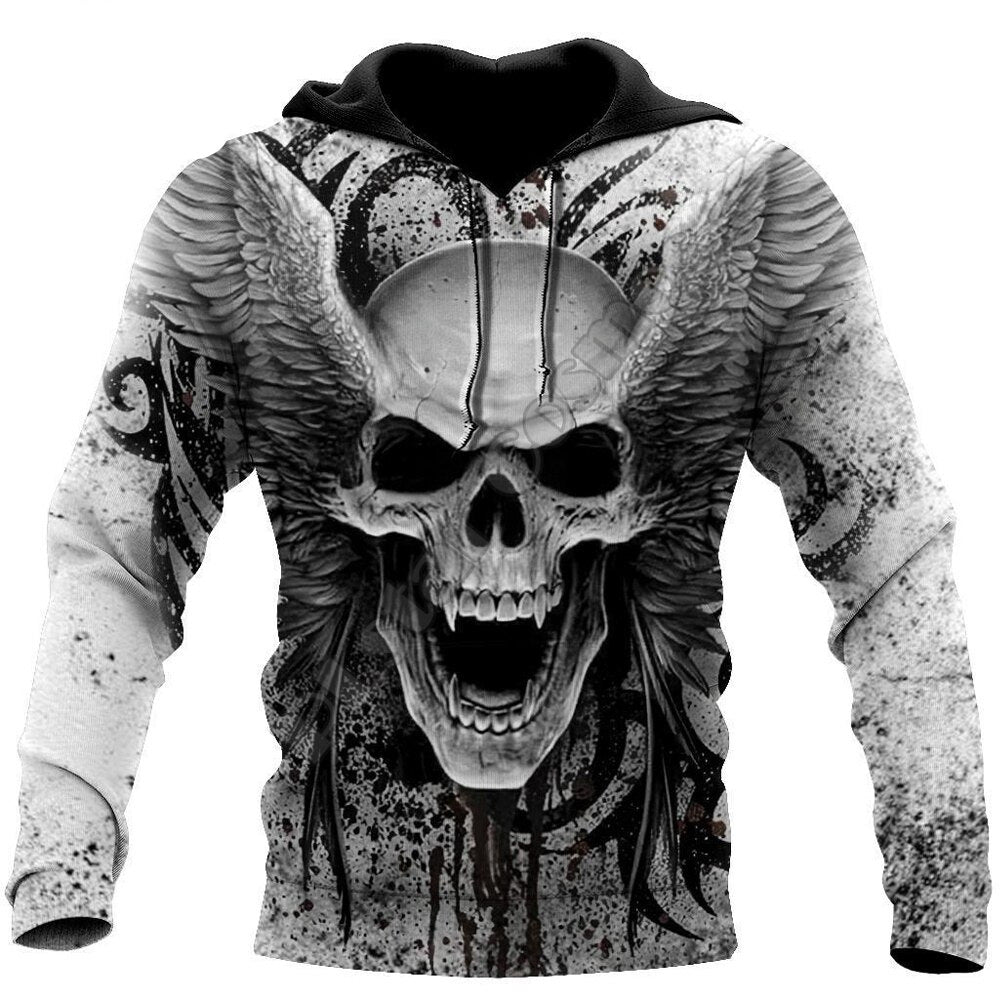 Men's Hoodie 3D Digital Printing Hoodie Angelwarriorfitness.com